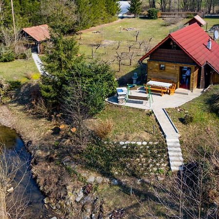 Wooden Cabin Zurej With Hot Tub Bukovje v Babni Gori Zewnętrze zdjęcie