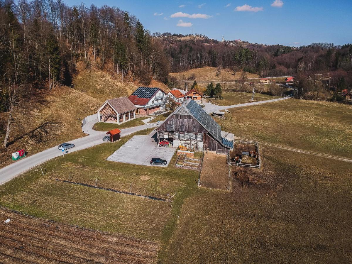 Wooden Cabin Zurej With Hot Tub Bukovje v Babni Gori Zewnętrze zdjęcie