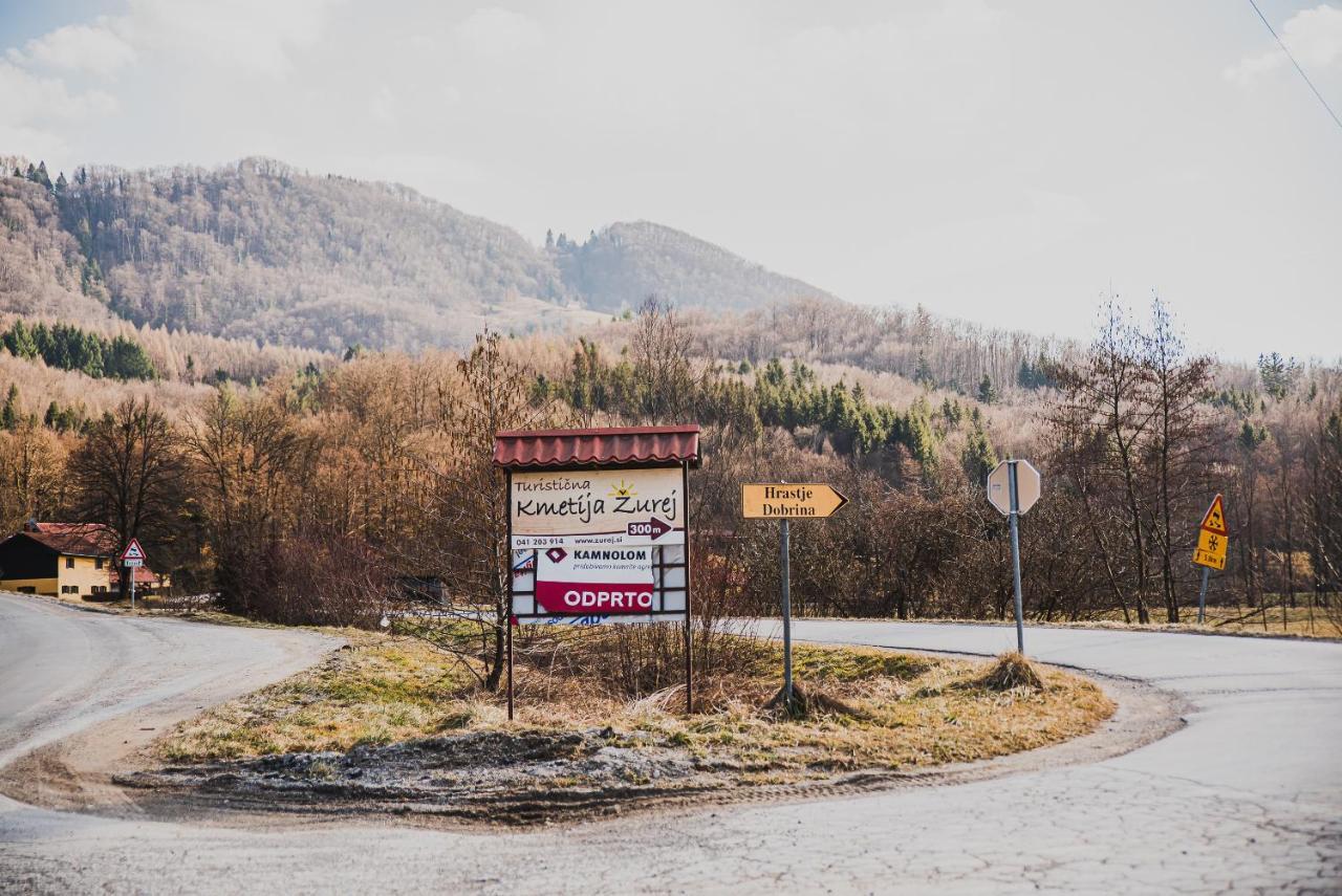 Wooden Cabin Zurej With Hot Tub Bukovje v Babni Gori Zewnętrze zdjęcie